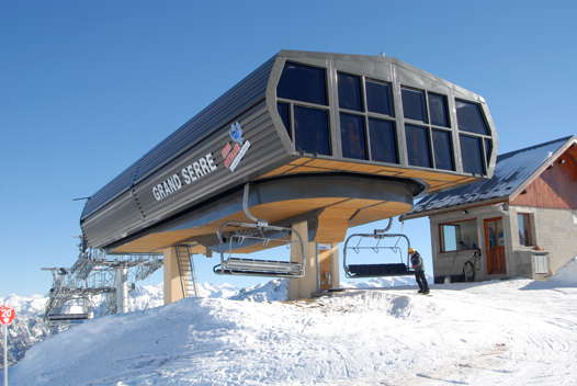 Grand Serre chairlift in Serre Chevalier