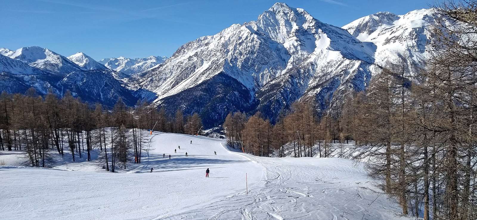 Skiing in Montgenevre