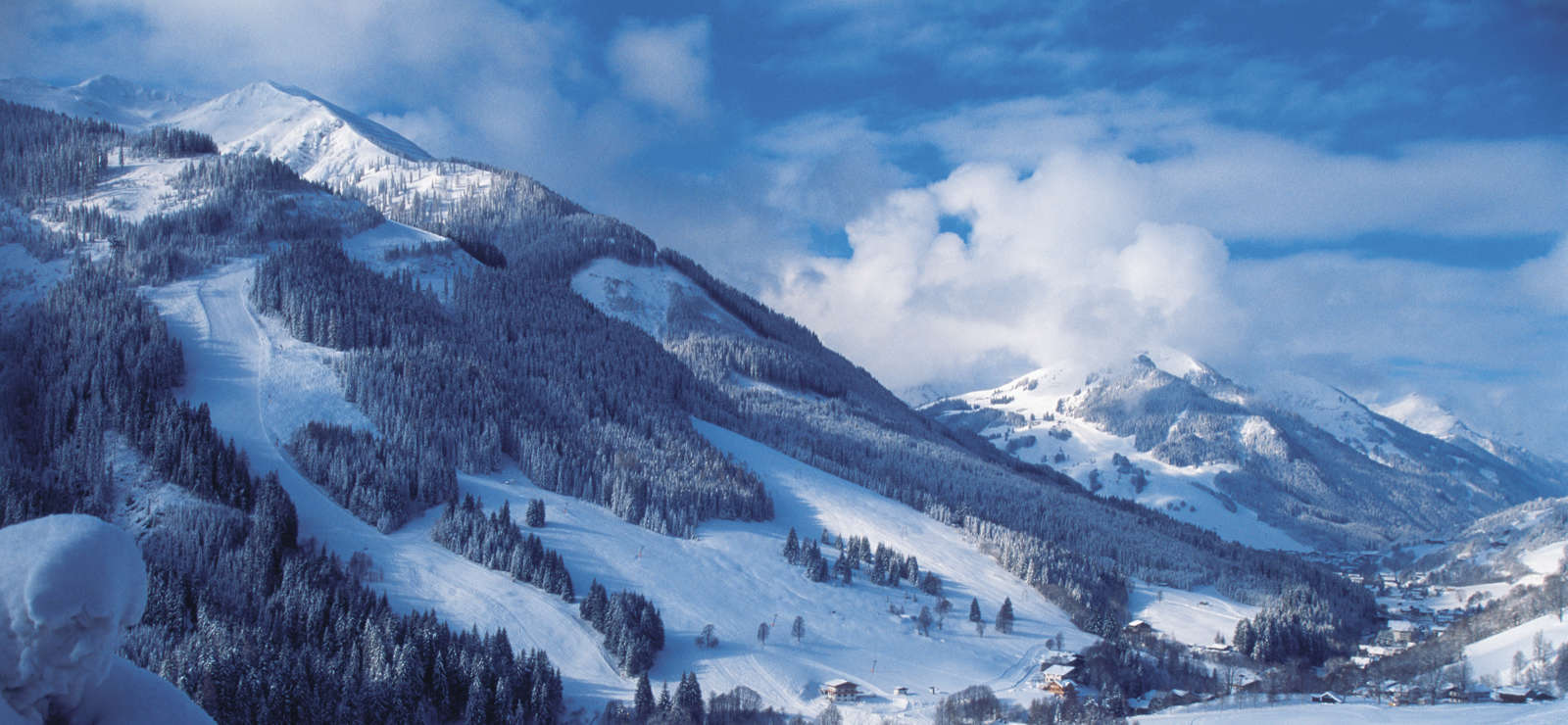 Saalbach village