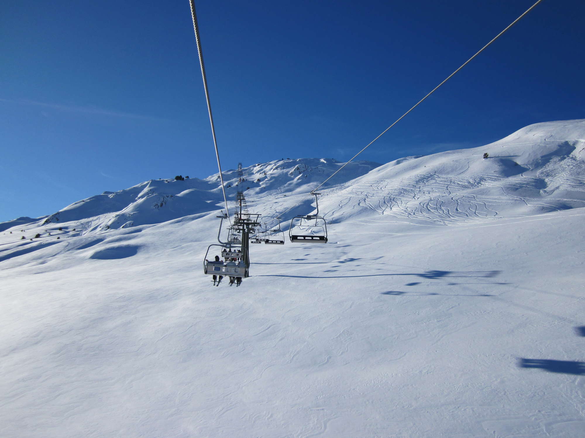 in Baqueira Chairlift in Baqueira