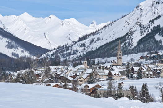 in Serre Chevalier The village of Monetier