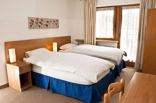 in Saalbach Twin room in the Chalet Christina