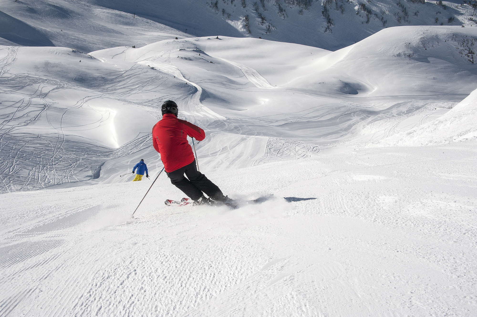 in Baqueira Skiing in Baqueira
