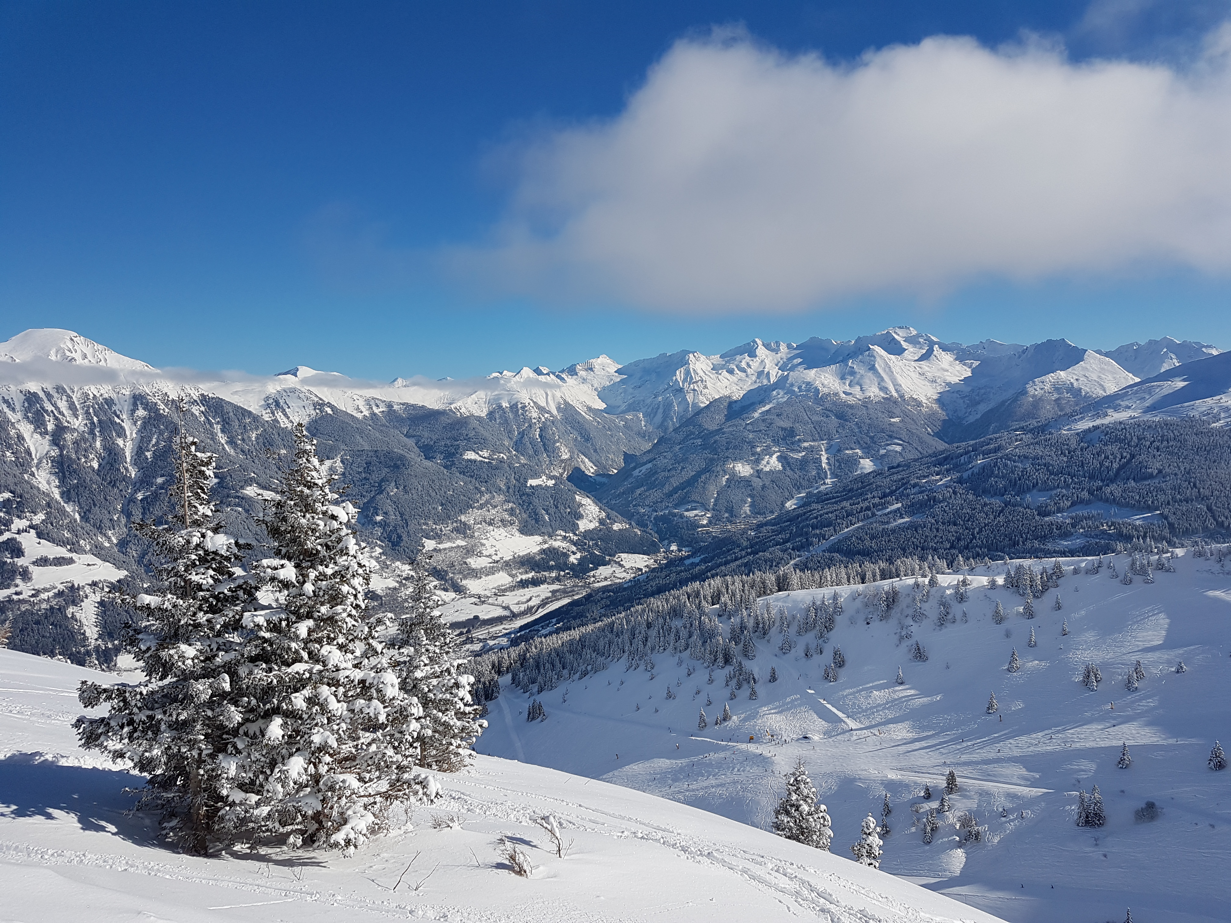 View of the Gastein valley