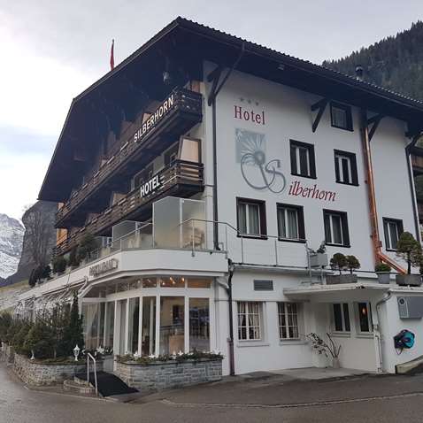 The Hotel Silberhorn in Lauterbrunnen