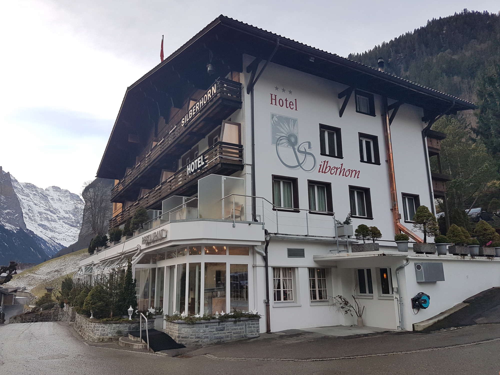 in Lauterbrunnen The Hotel Silberhorn in Lauterbrunnen