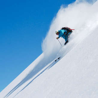 Steep Powder in the pyrenees