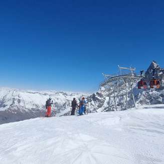 Taken 10 Apr 2024 by Ralph johnson Nick at the top of La Grave