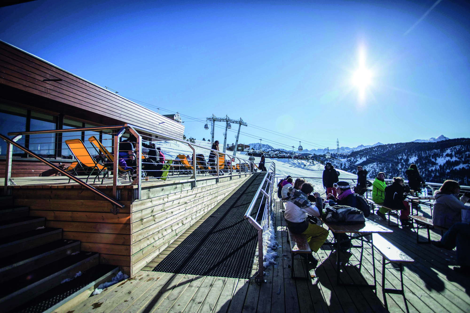 in Baqueira The Bosque restaurant in Baqueira