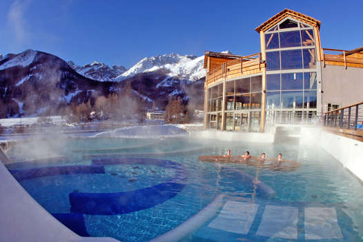 in Serre Chevalier The thermal baths in Monetier