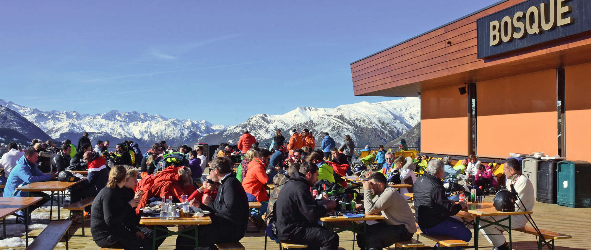in Baqueira The Bosque restaurant in Baqueira