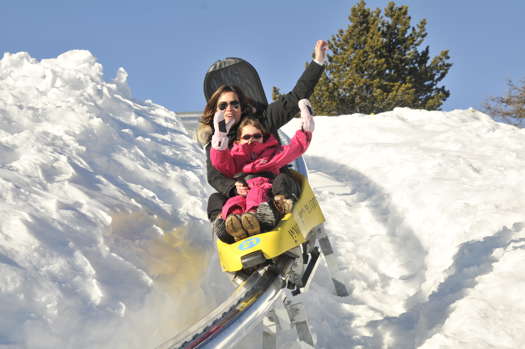 in Montgenèvre Monty Luge ride