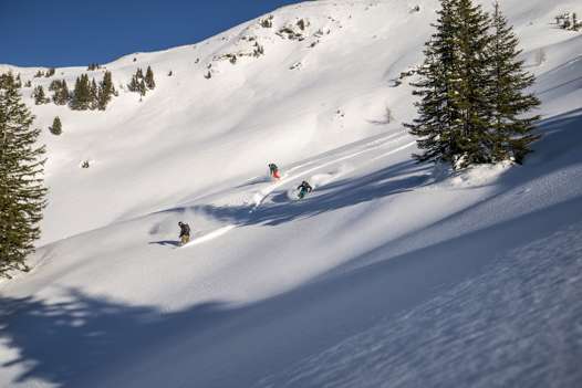 in Saalbach Off-piste skiing in Saalbach