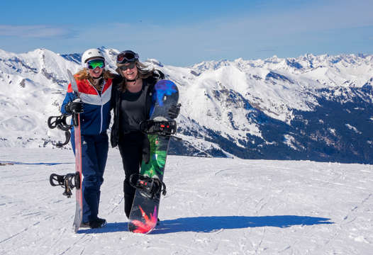 Snowboarding in Bad Gastein