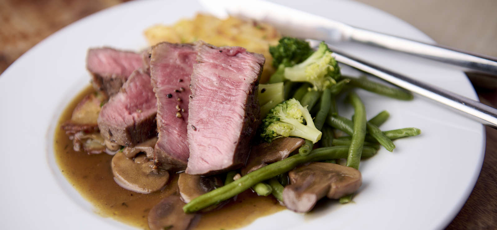 Taken 15 Dec 2024 in Tignes by Jonty Filet steak severed by ski miquel