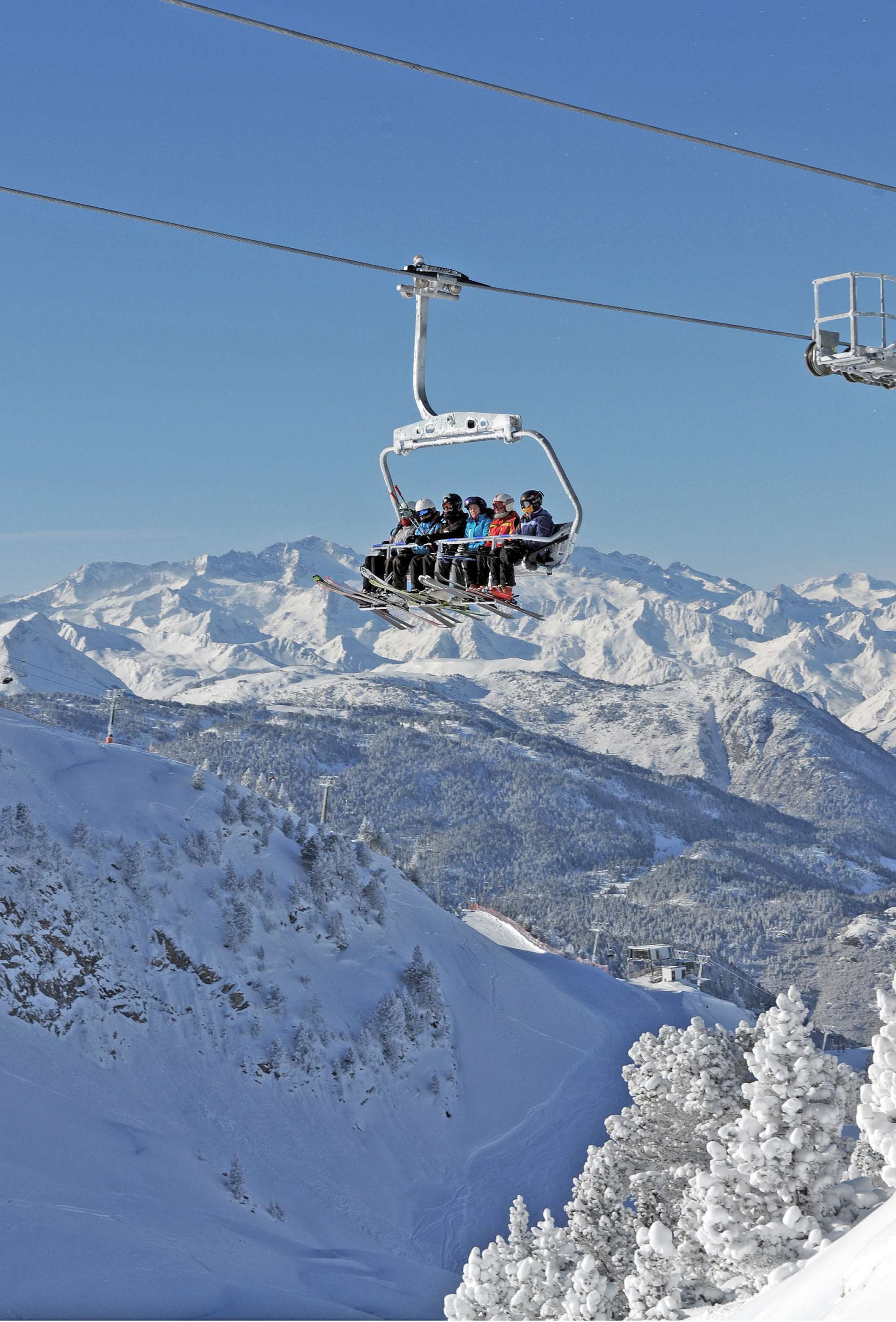 Chairlift in Baqueira