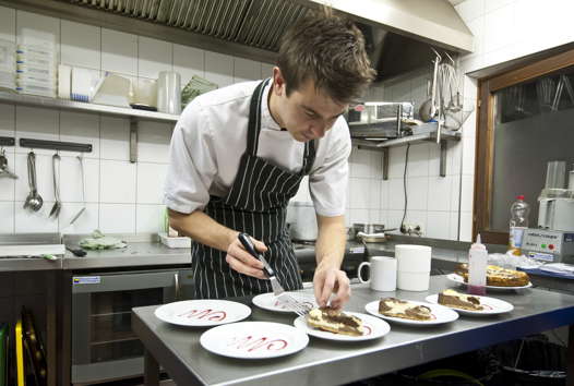 in Saalbach Preparing dinner in the Chalet Christina