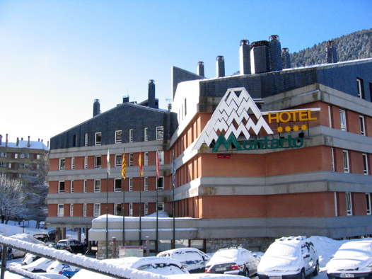 The Hotel Montarto in Baqueira