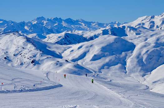 Skiing in Beret