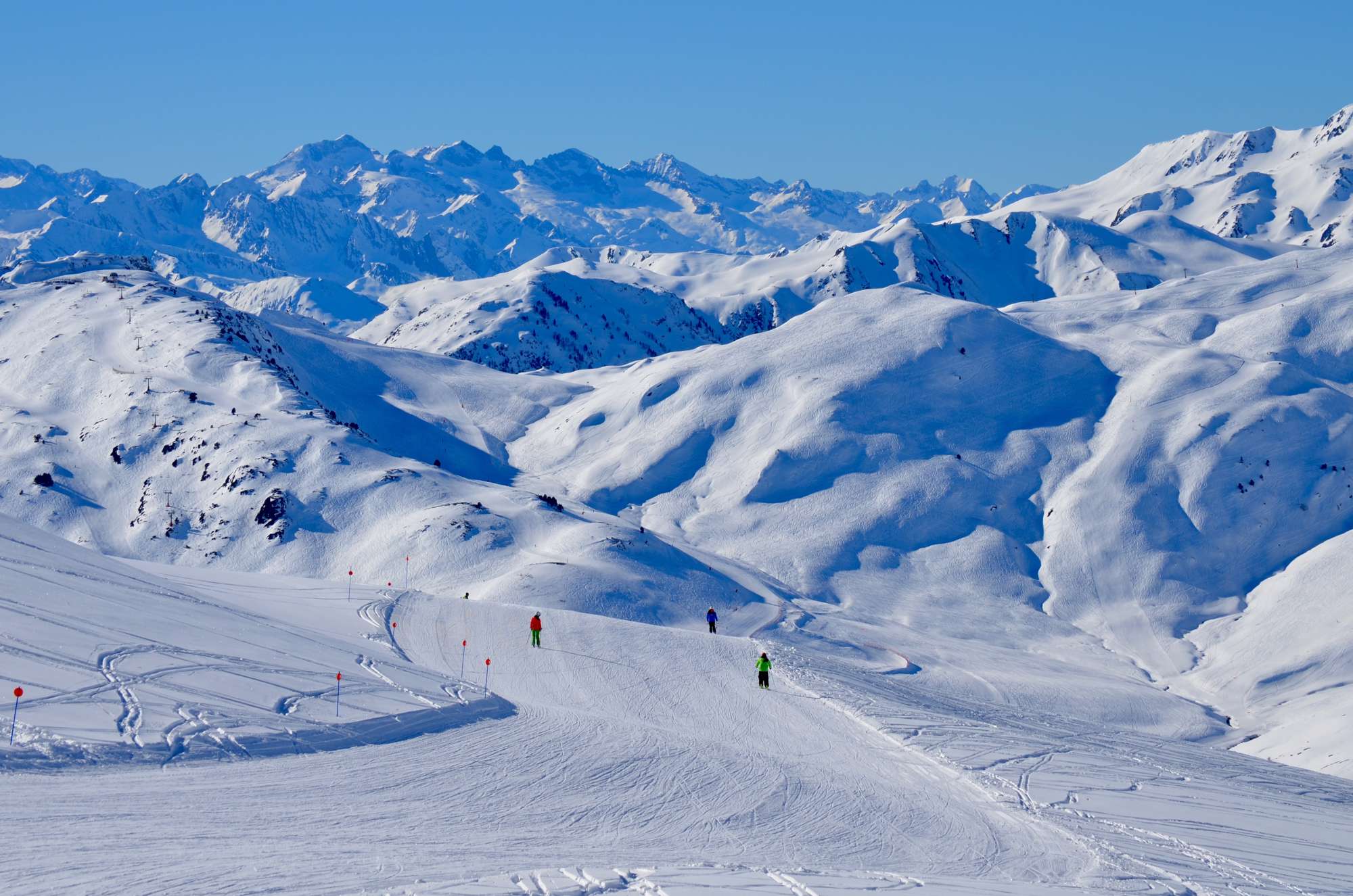 in Baqueira Skiing in Beret