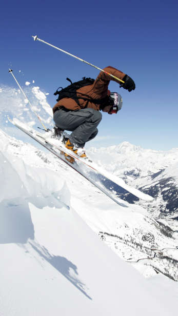 in Tignes Free Riding
