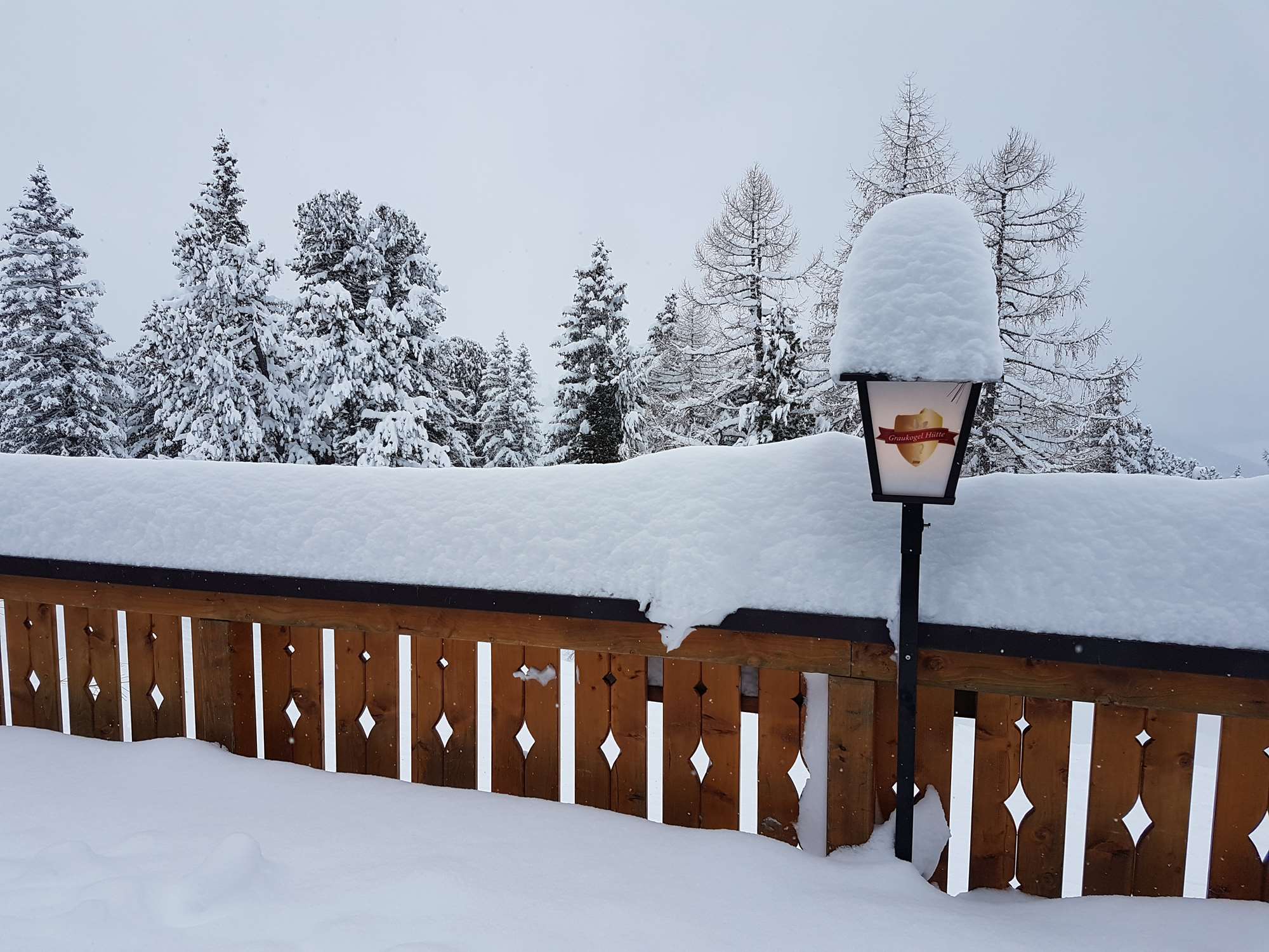 Snowfall in Bad Gastein
