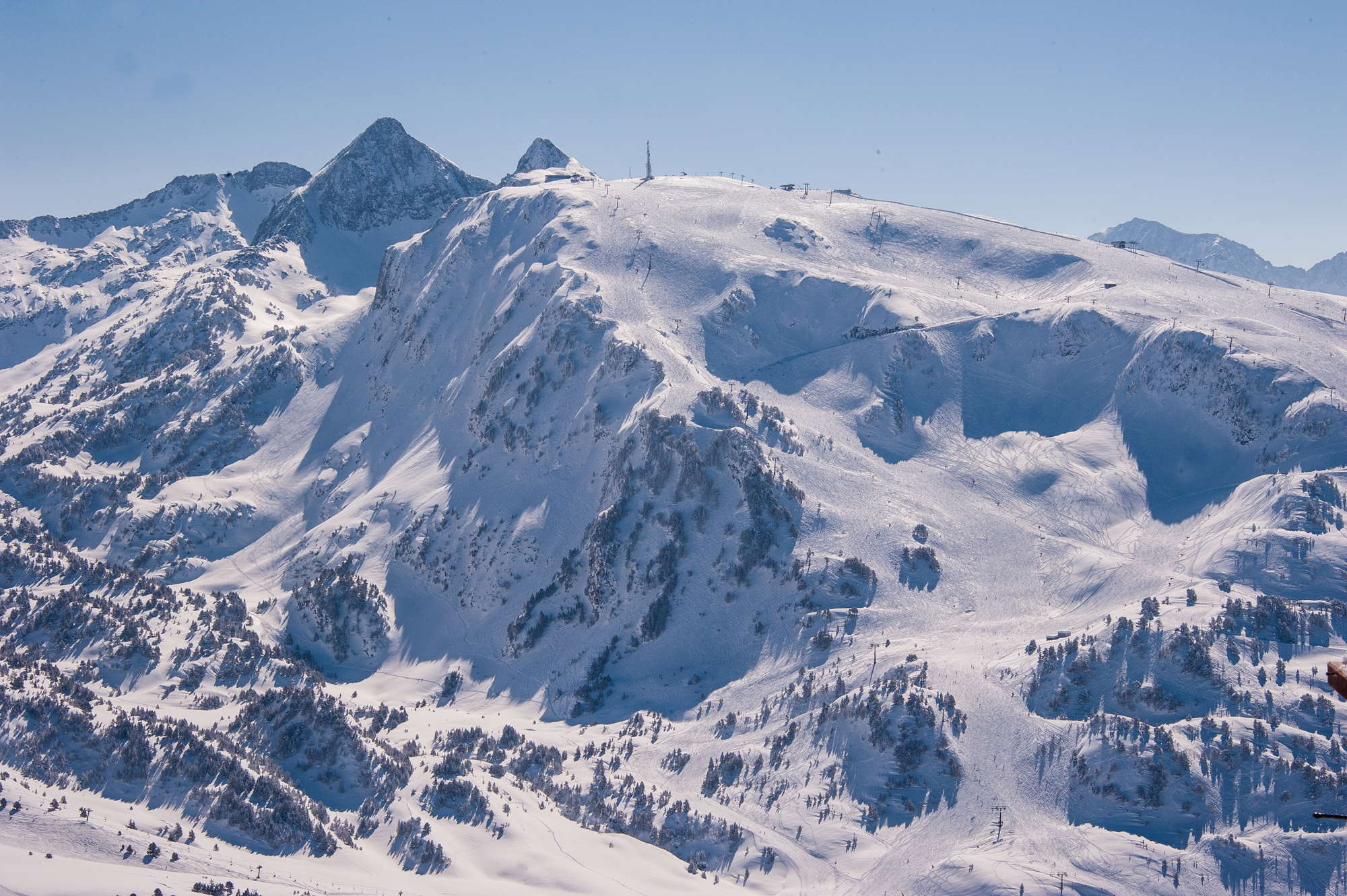 in Baqueira View of Baqueira