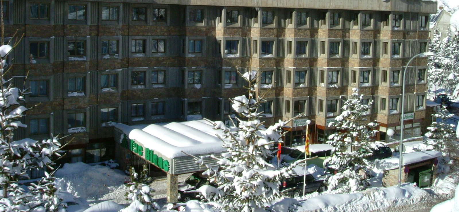 The Hotel Tuc Blanc in Baqueira