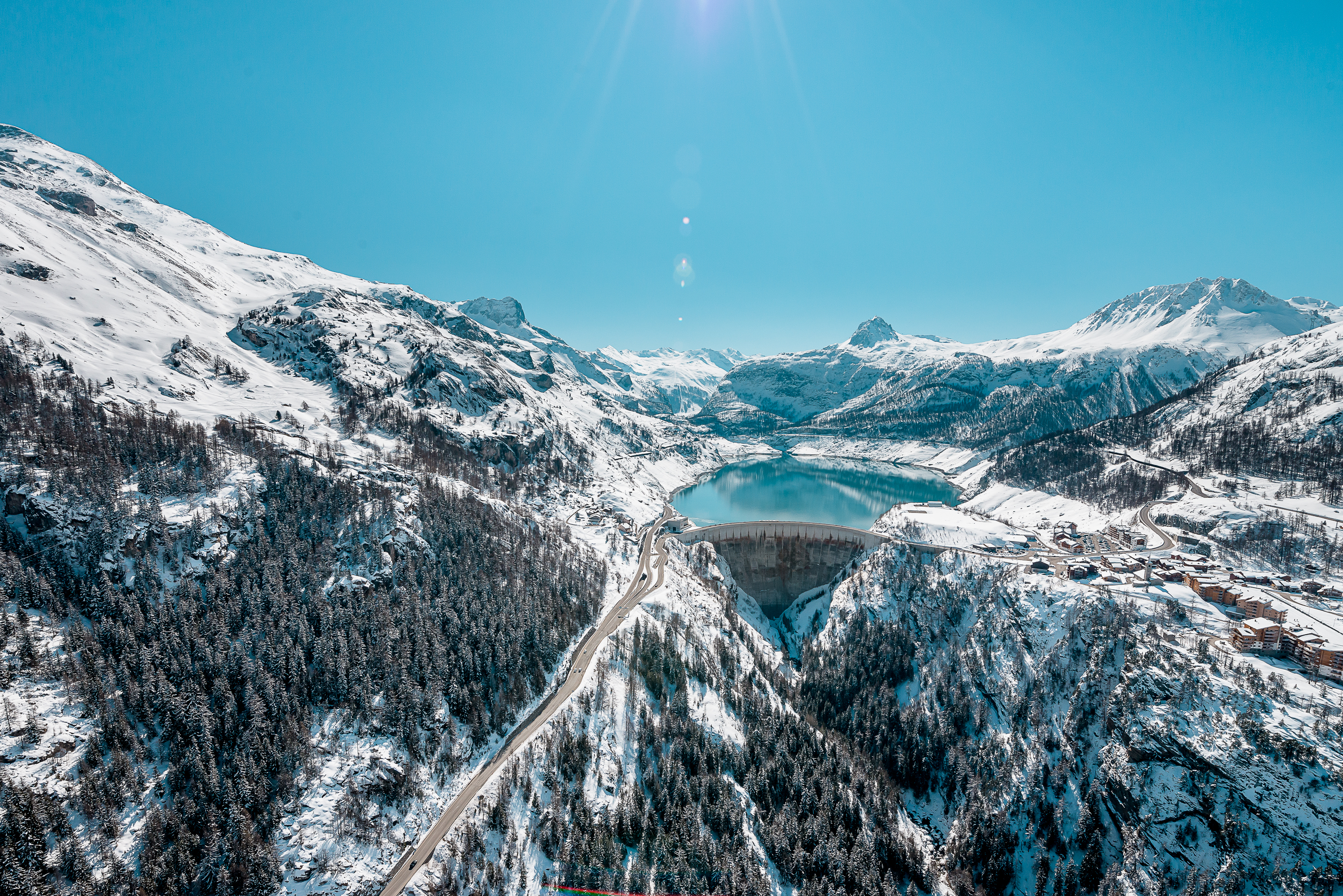 Tignes dam