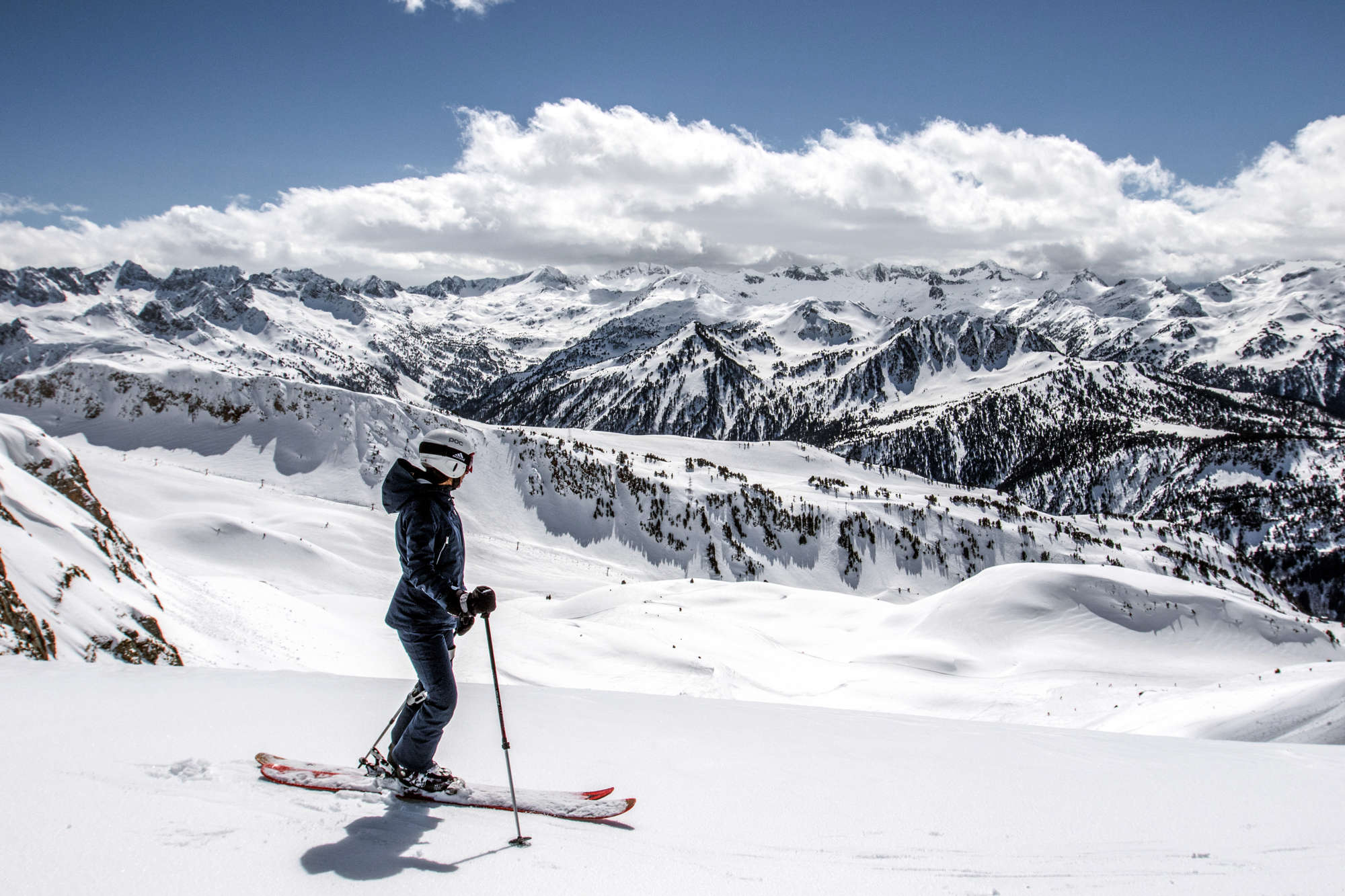 in Baqueira Skiing in Baqueira
