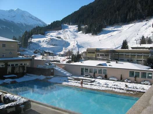 The thermal spa baths in Bad Gastein
