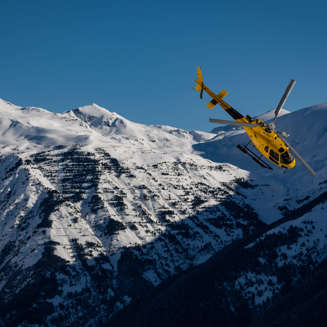 Pyrenees helicopter