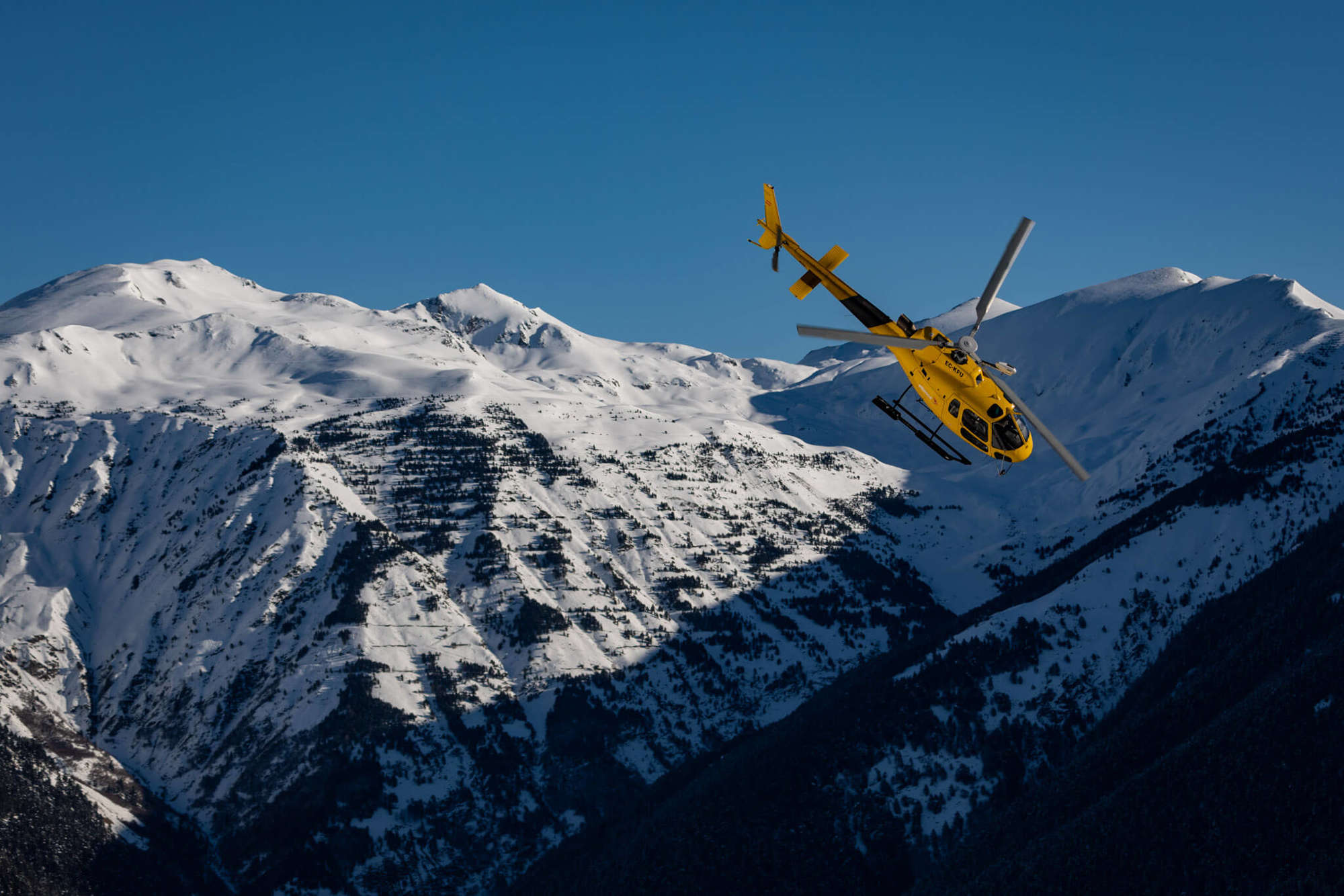 Pyrenees helicopter